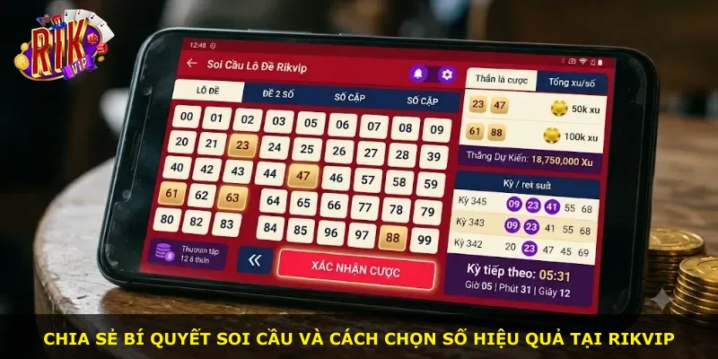 Chia sẻ bí quyết soi cầu và cách chọn số hiệu quả tại Rikvip