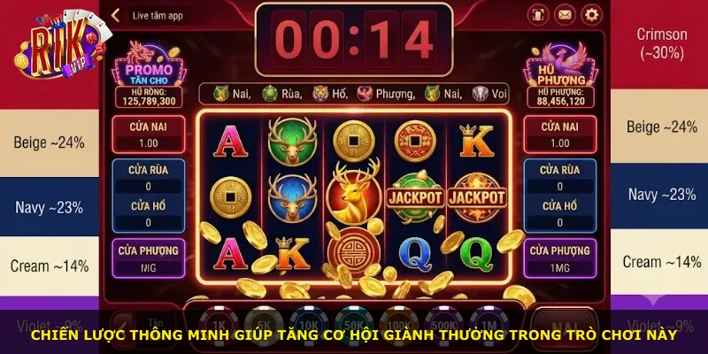 Chiến lược thông minh giúp tăng cơ hội giành thưởng trong trò chơi này
