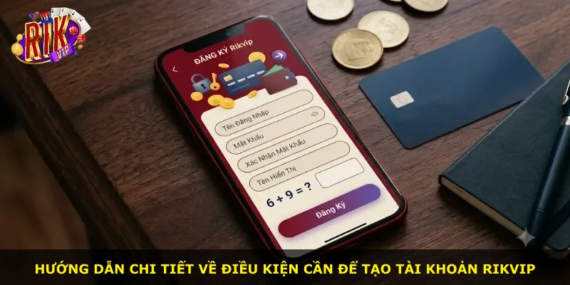 Hướng dẫn chi tiết về điều kiện cần để tạo tài khoản Rikvip