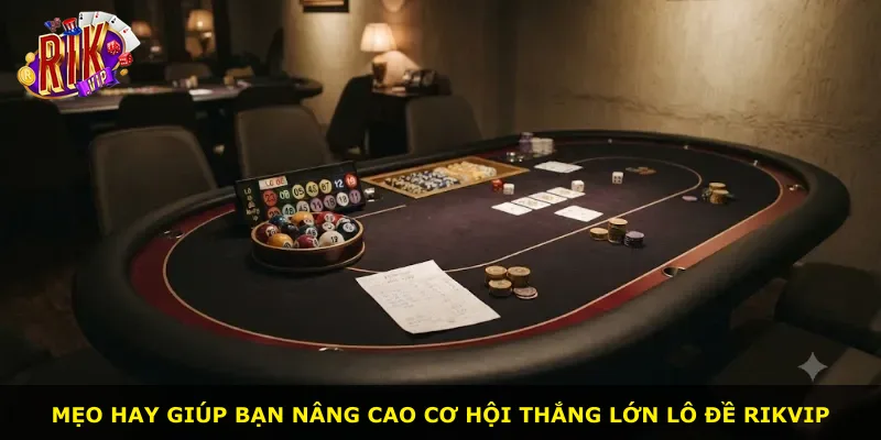 Mẹo hay giúp bạn nâng cao cơ hội thắng lớn lô đề Rikvip