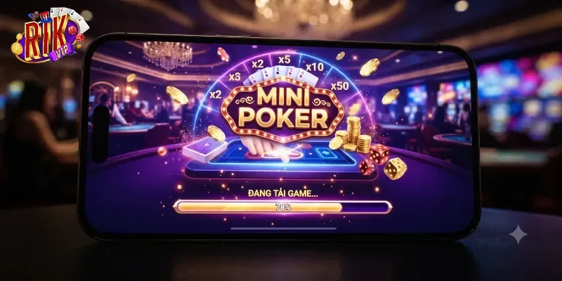 Mini Poker Rikvip Trải Nghiệm Nổ Hũ Cực Vui Với Phần Thưởng Hấp Dẫn
