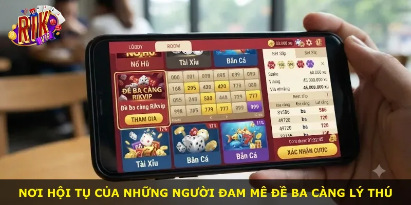 Nơi hội tụ của những người đam mê đề ba càng lý thú