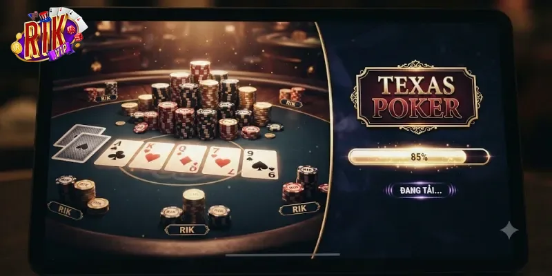 Texas Poker Rikvip Trải Nghiệm Game Bài Hấp Dẫn, Chơi Vui Nhận Thưởng Lớn