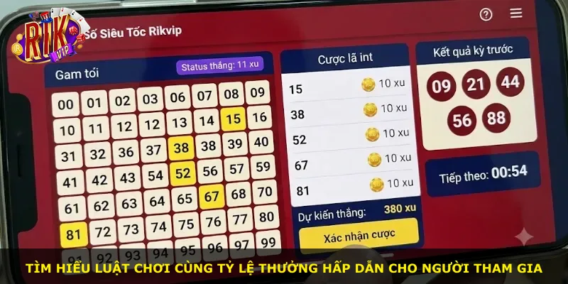 Tìm hiểu luật chơi cùng tỷ lệ thưởng hấp dẫn cho người tham gia